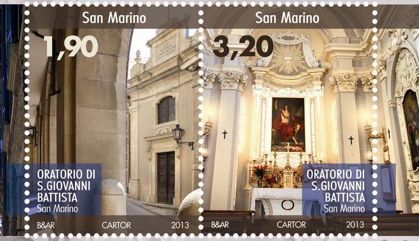 Emissione filatelica Ordine di Malta San Marino