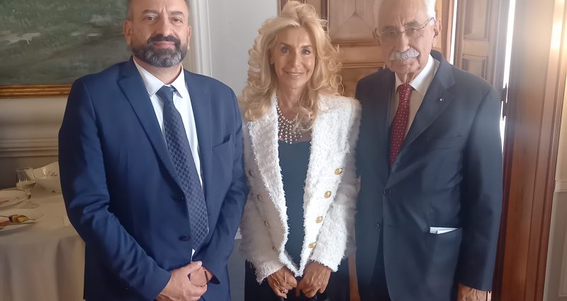 Meeting of the Ambassador with the Secretary of State for Foreign Affairs and Ambassador Maria Alessandra Albertini